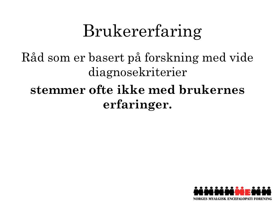 Brukererfaring lysbilde Brukererfaring